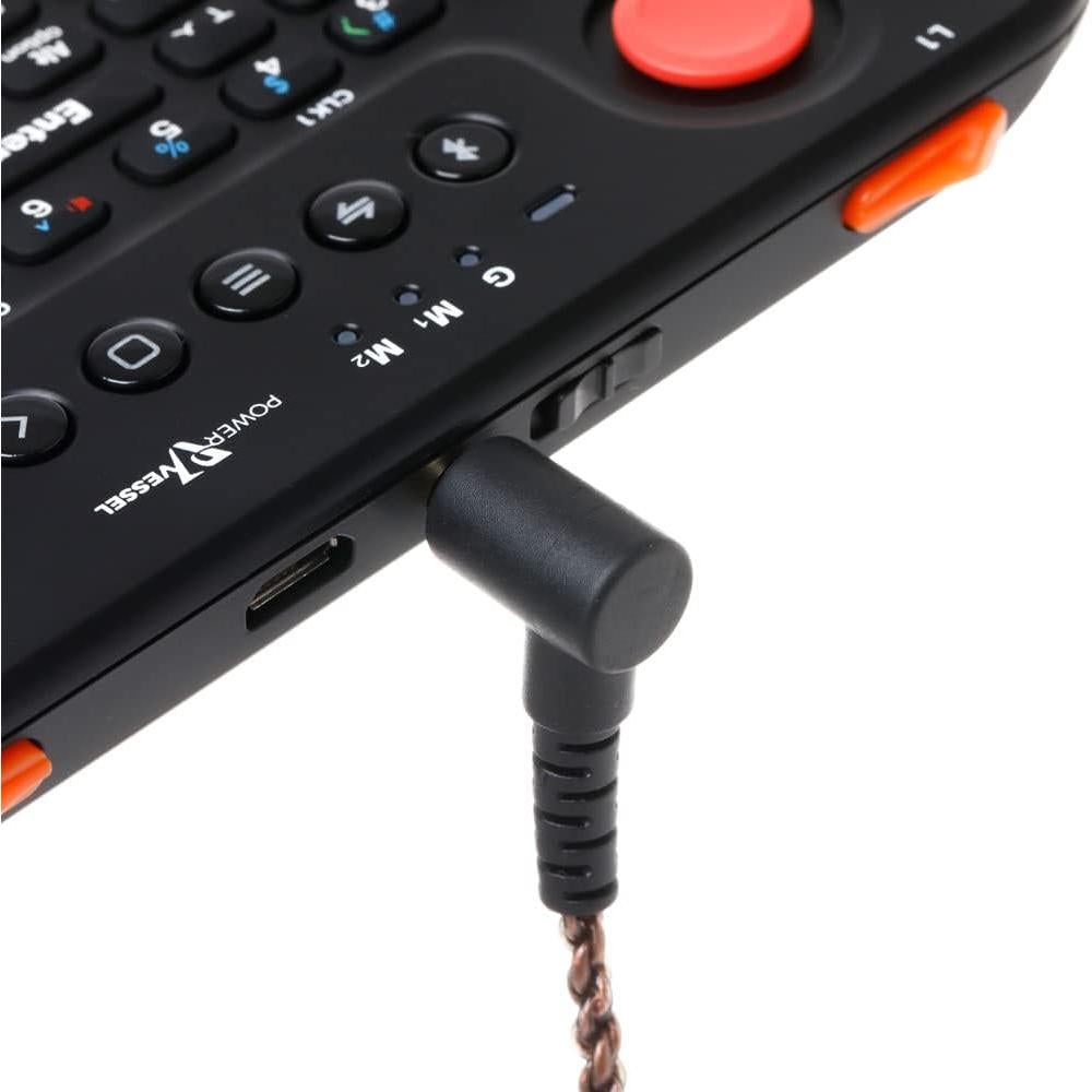 Teclado Bluetooth FUNDIAN con mouse jog y audio - Negro