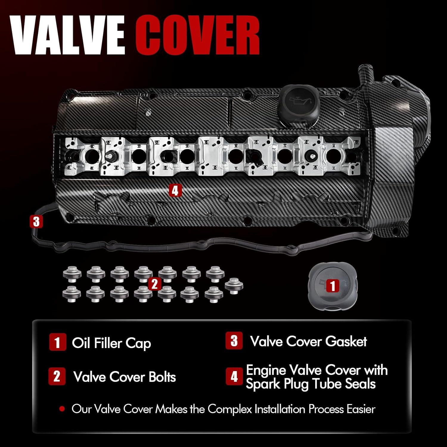 Kit Tapa de Válvula Aluminio MITZONE para BMW 328i 323i M3 Z3