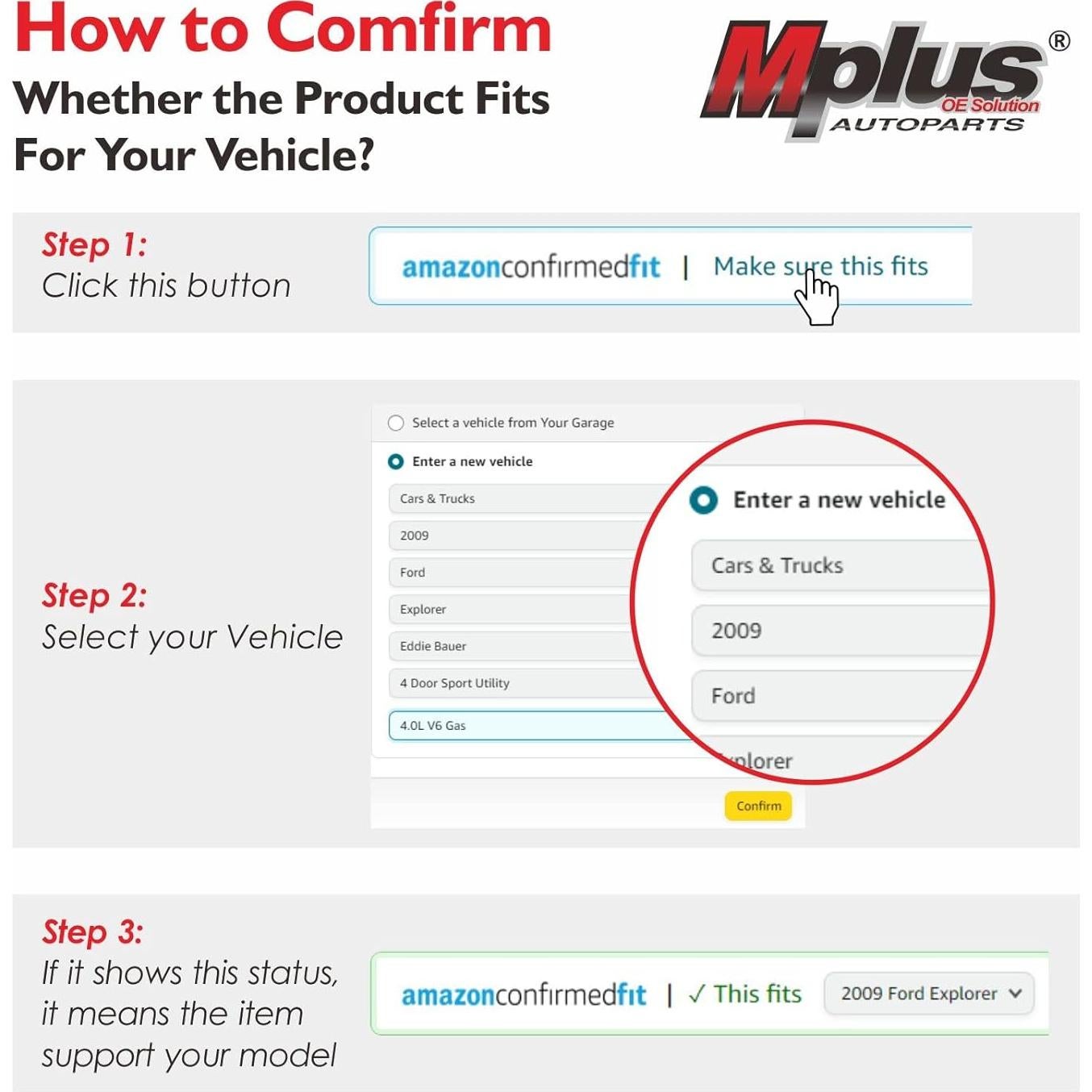 Junta de Tapa de Válvula MPLUS VS50080R para Buick y Chevrolet