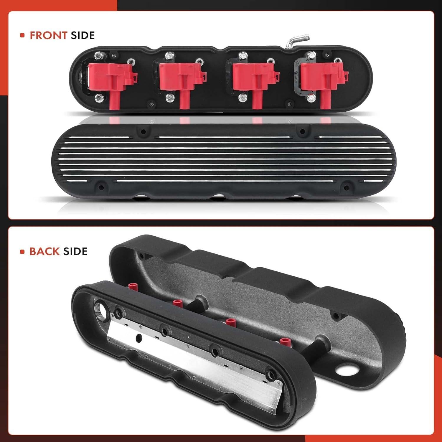 Kit Cubiertas de Válvula y Bobinas A-Premium para Chevrolet V8