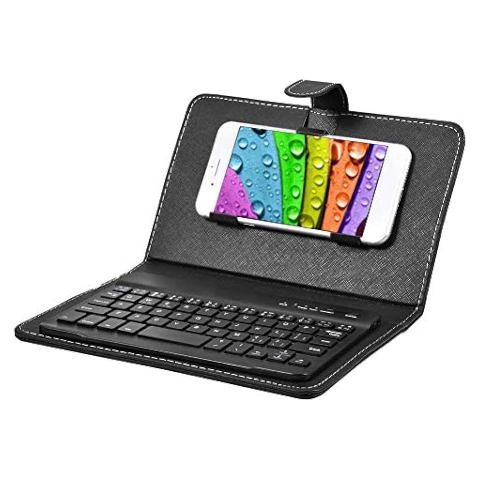 Teclado Bluetooth Plegable Tonysa con Funda Protectora 6-9.5cm