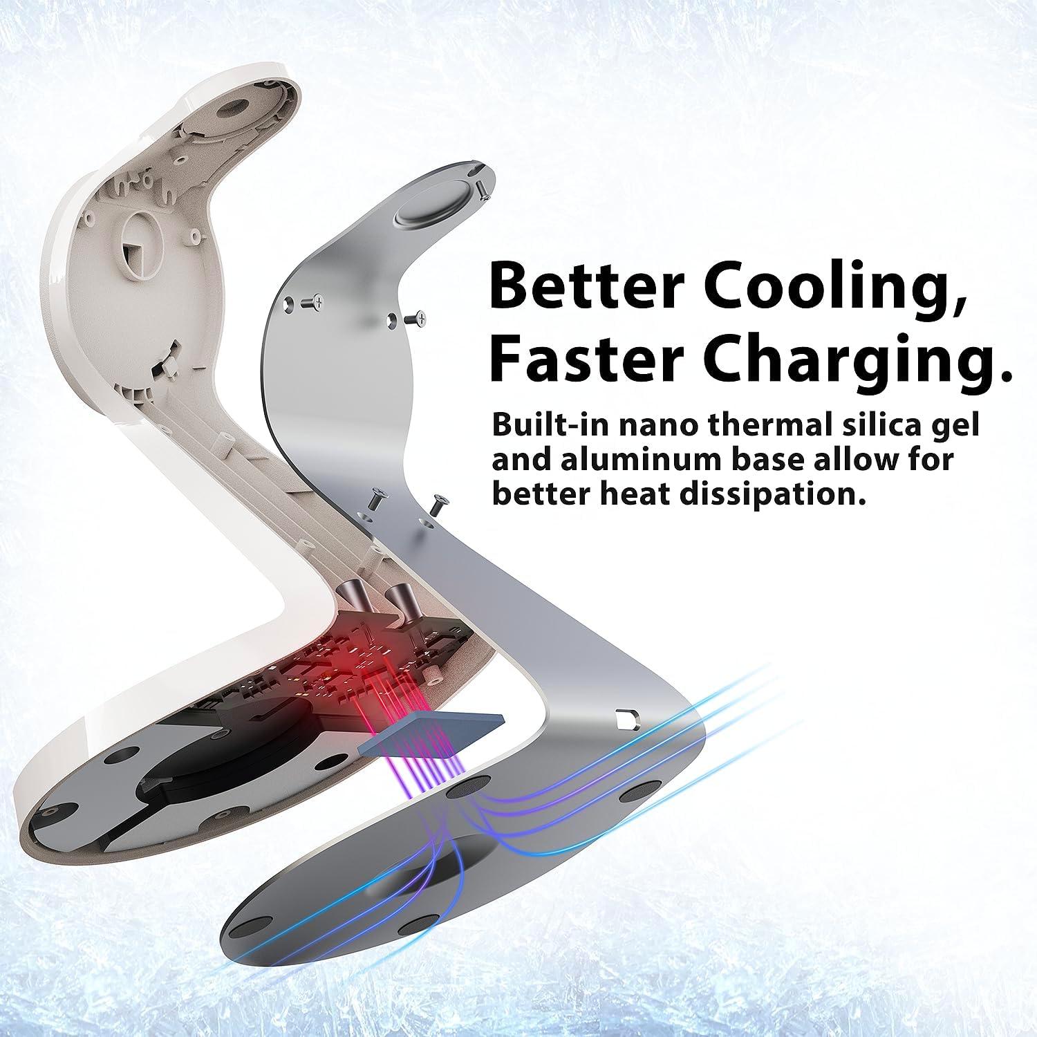 Estación de Carga 3 en 1 LONGCONN para iPhone, Apple Watch y AirPods