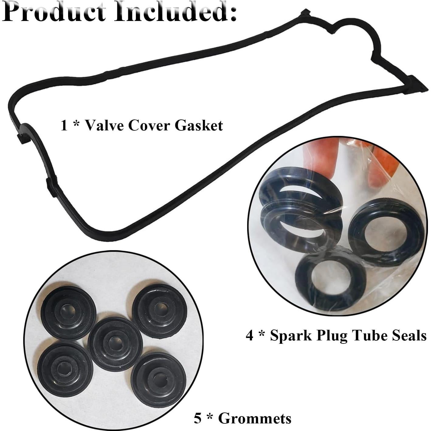 Junta de Tapa de Válvula Quivimoro VS50499R para Honda Civic 1992-2000