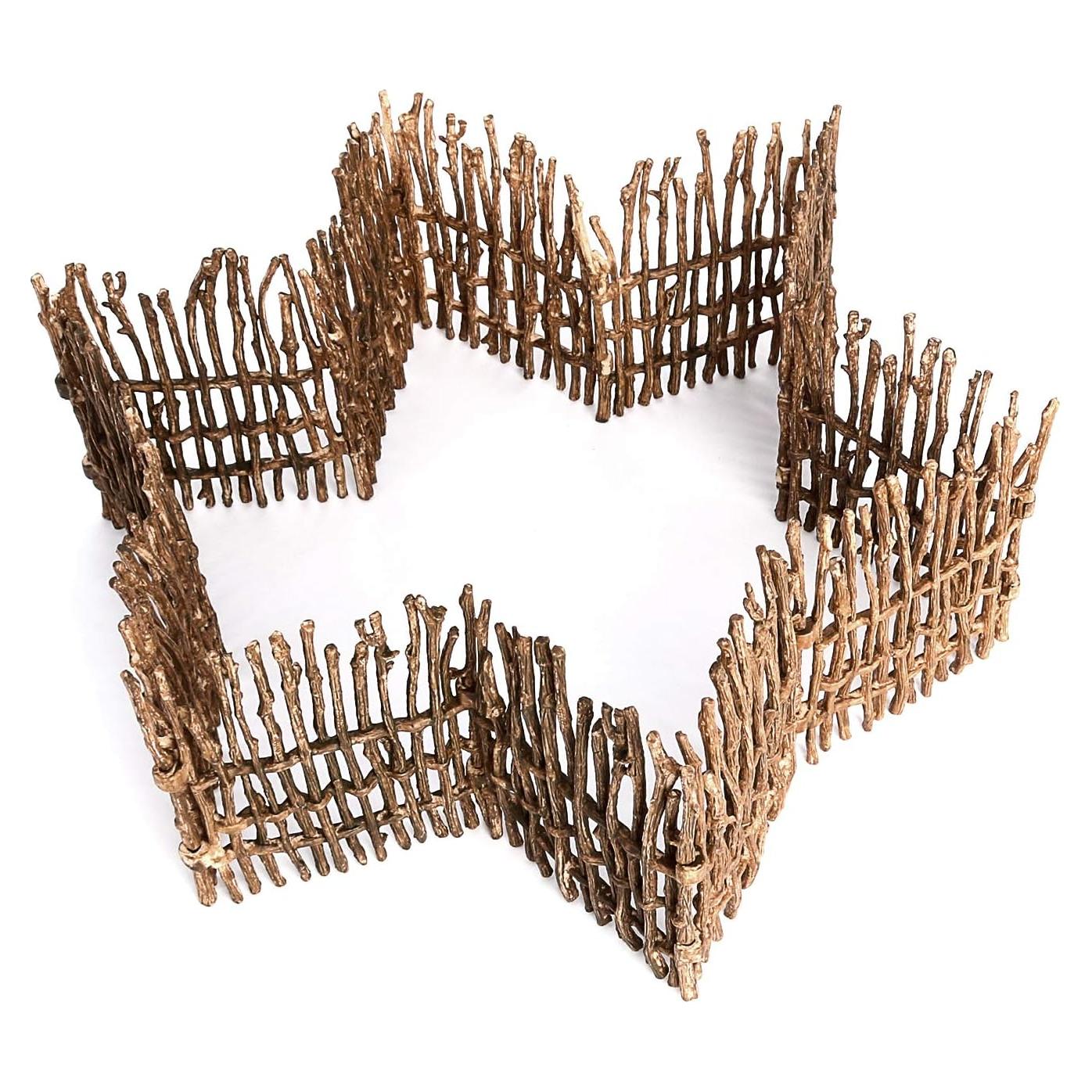 Juego de Cerca de Granja Volnau 12 Piezas Madera Plástica