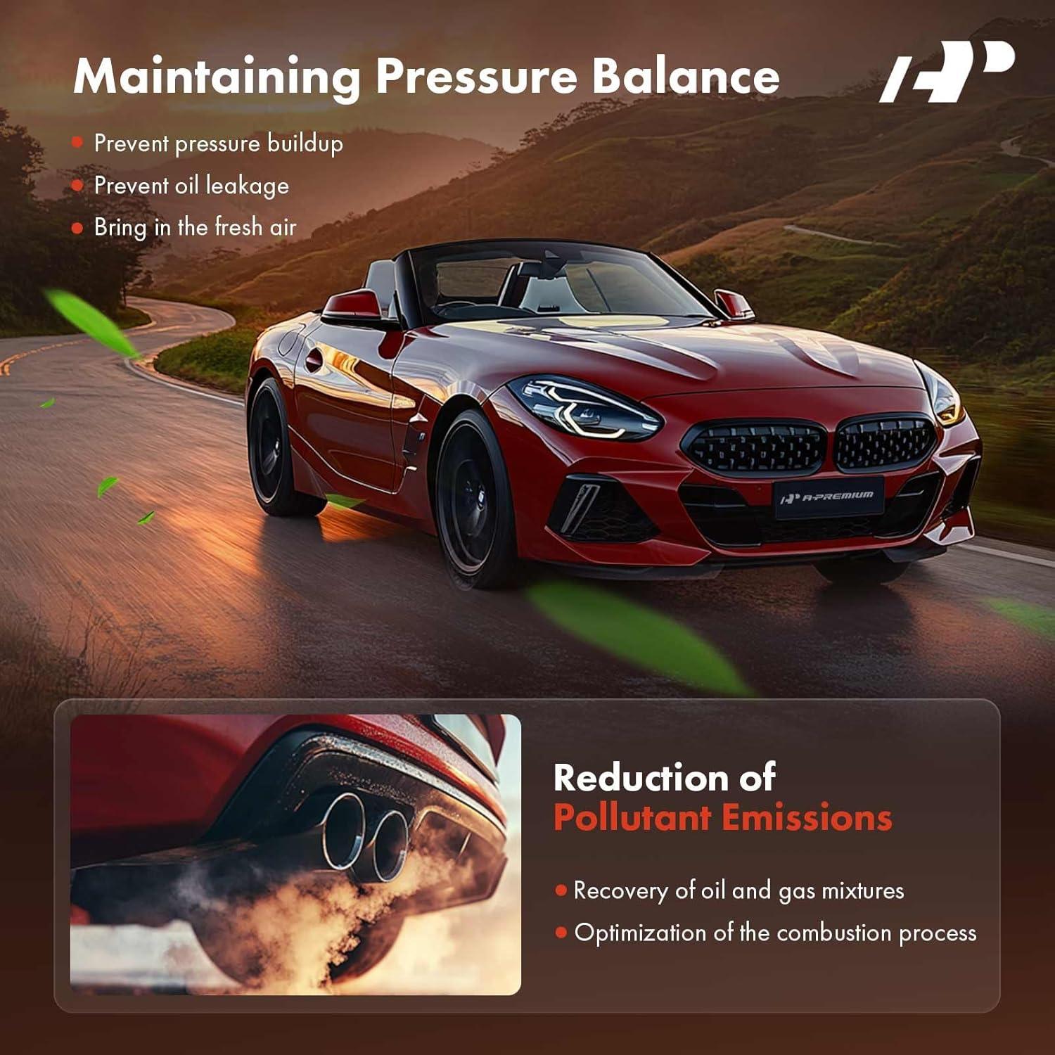 Cubierta de Ventilación del Cárter A-Premium para BMW 2012-2017