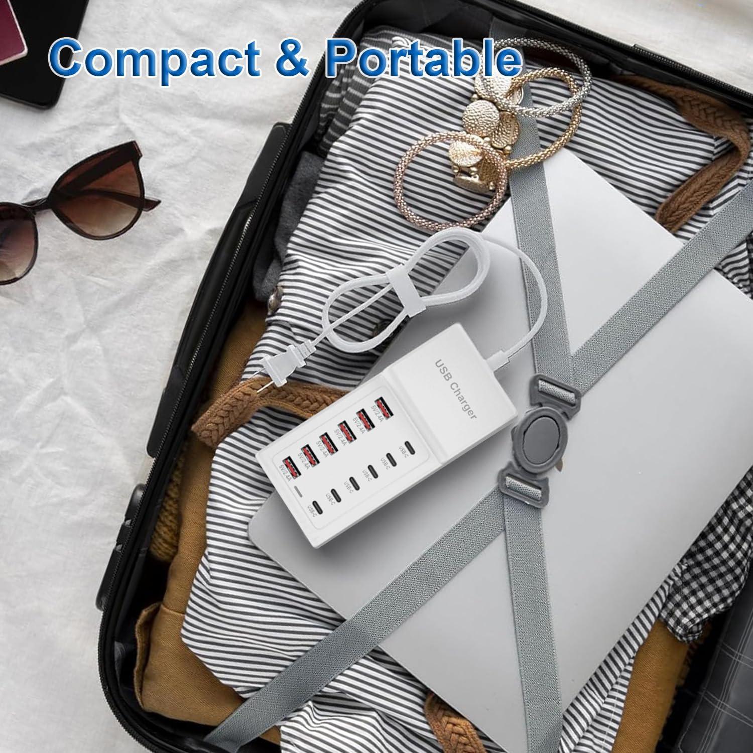 Estación de Carga USB 50W 12 Puertos Huizhou Yili