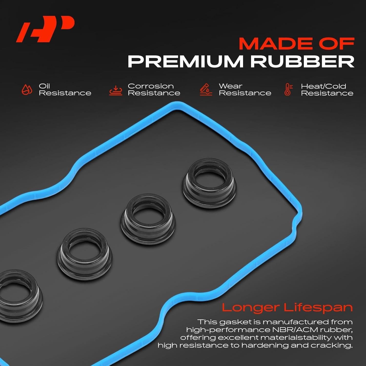 Juego de Juntas de Tapa de Válvula A-Premium para Subaru