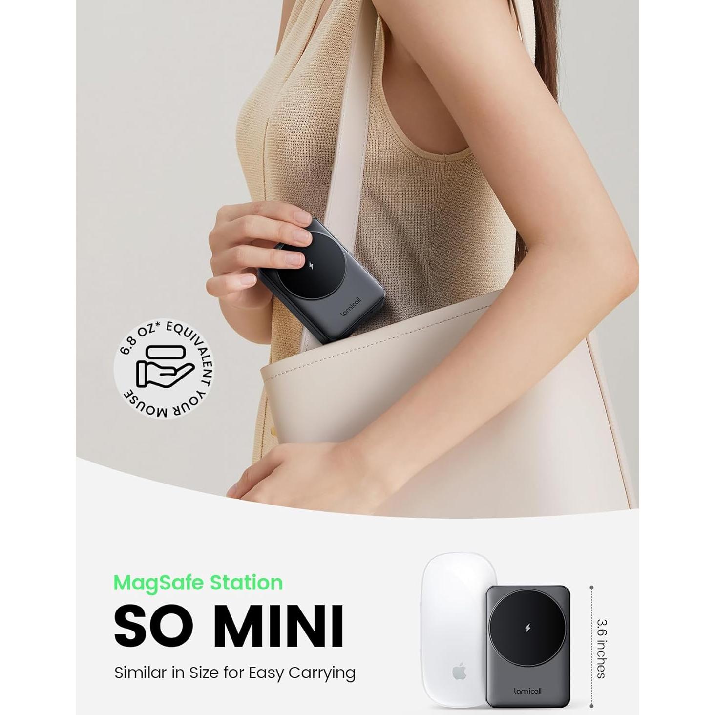 Estación de Carga 3 en 1 Lamicall para Apple - Soporte Plegable