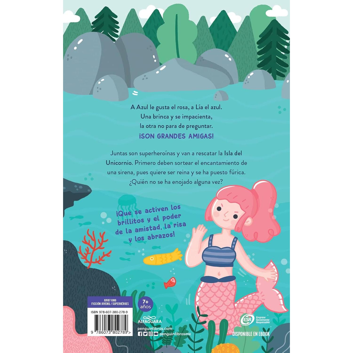 La furia de las sirenas / The Fury of the Mermaids (SUPERHEROÍNAS) (Spanish Edition)