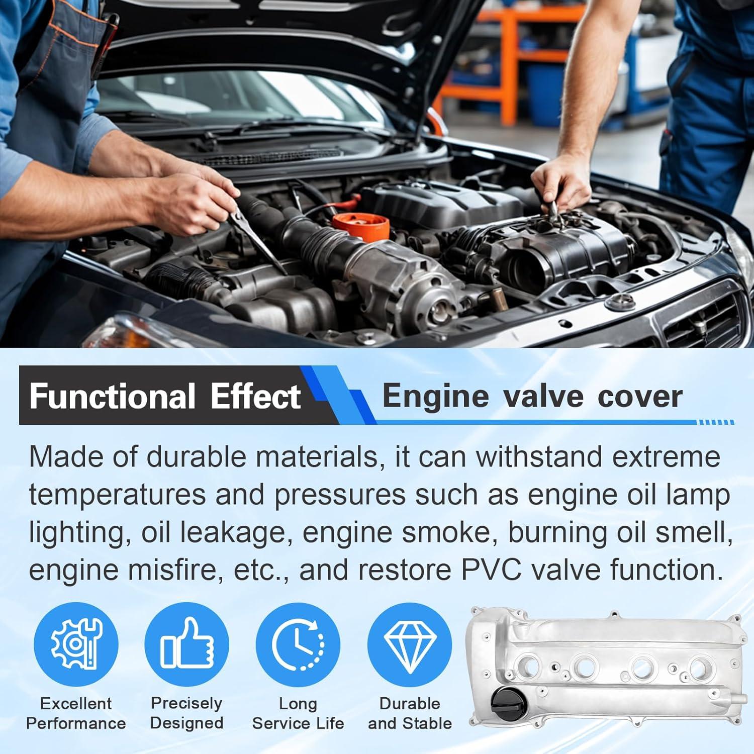 Cubierta de Válvula del Motor GZYQPDZ para Toyota 2.4L