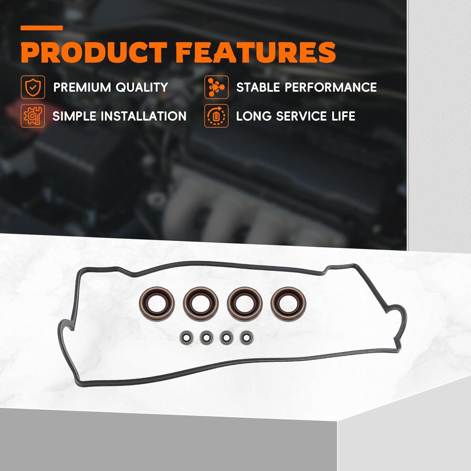 Junta de tapa de válvula GoaMotors VS50440R para Toyota y GEO