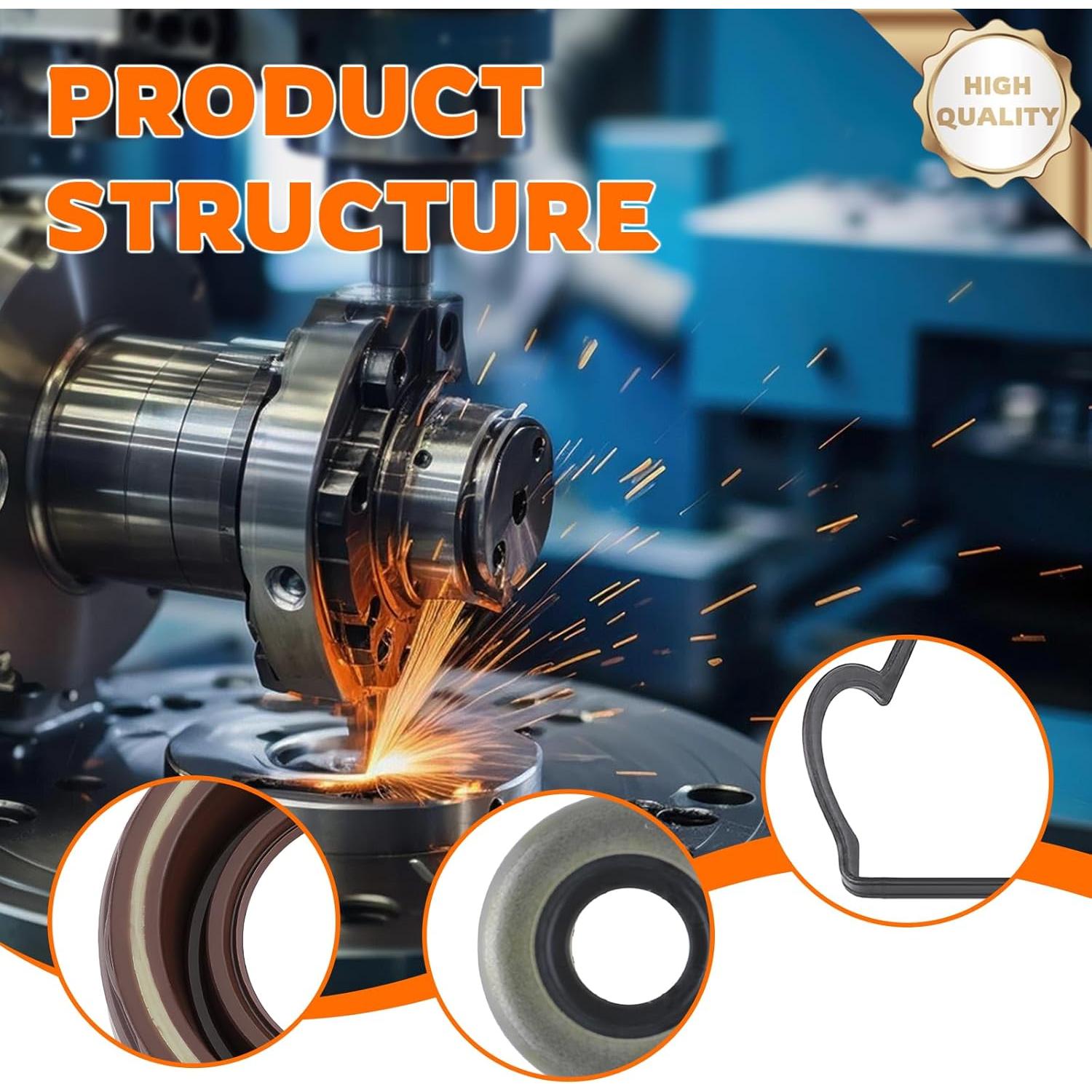 Junta de tapa de válvula GoaMotors VS50440R para Toyota y GEO