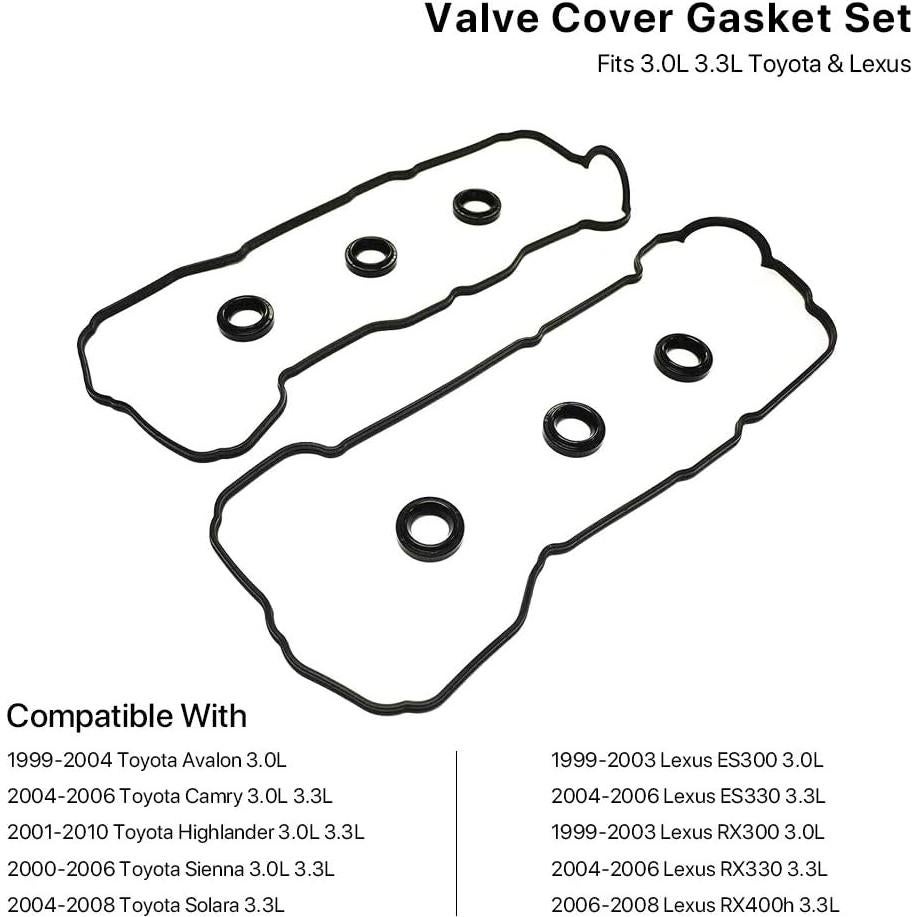 Juego de Juntas de Tapa de Válvula MNJWS para Toyota y Lexus