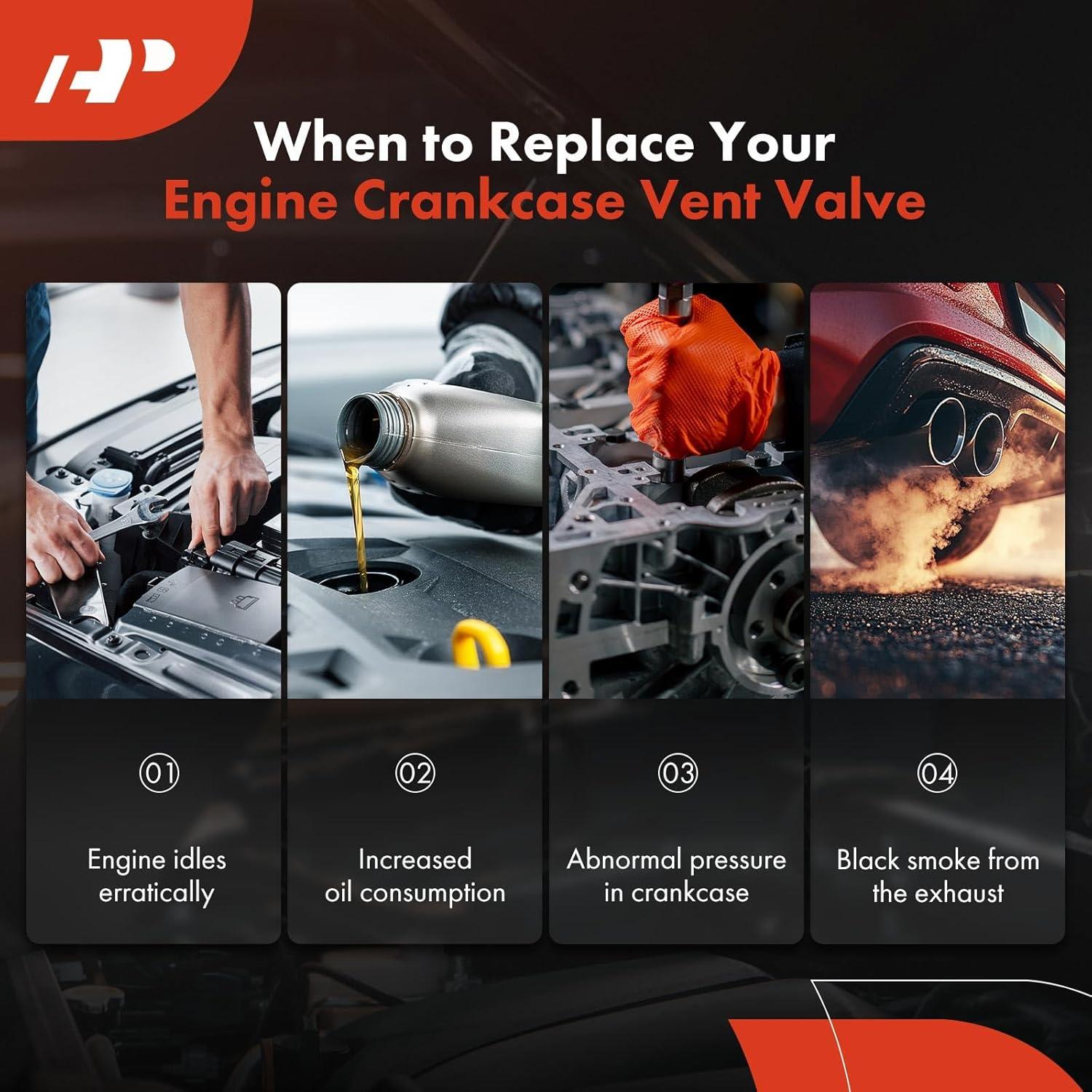 Válvula de Ventilación del Cárter A-Premium para BMW N45, N45N, N45T