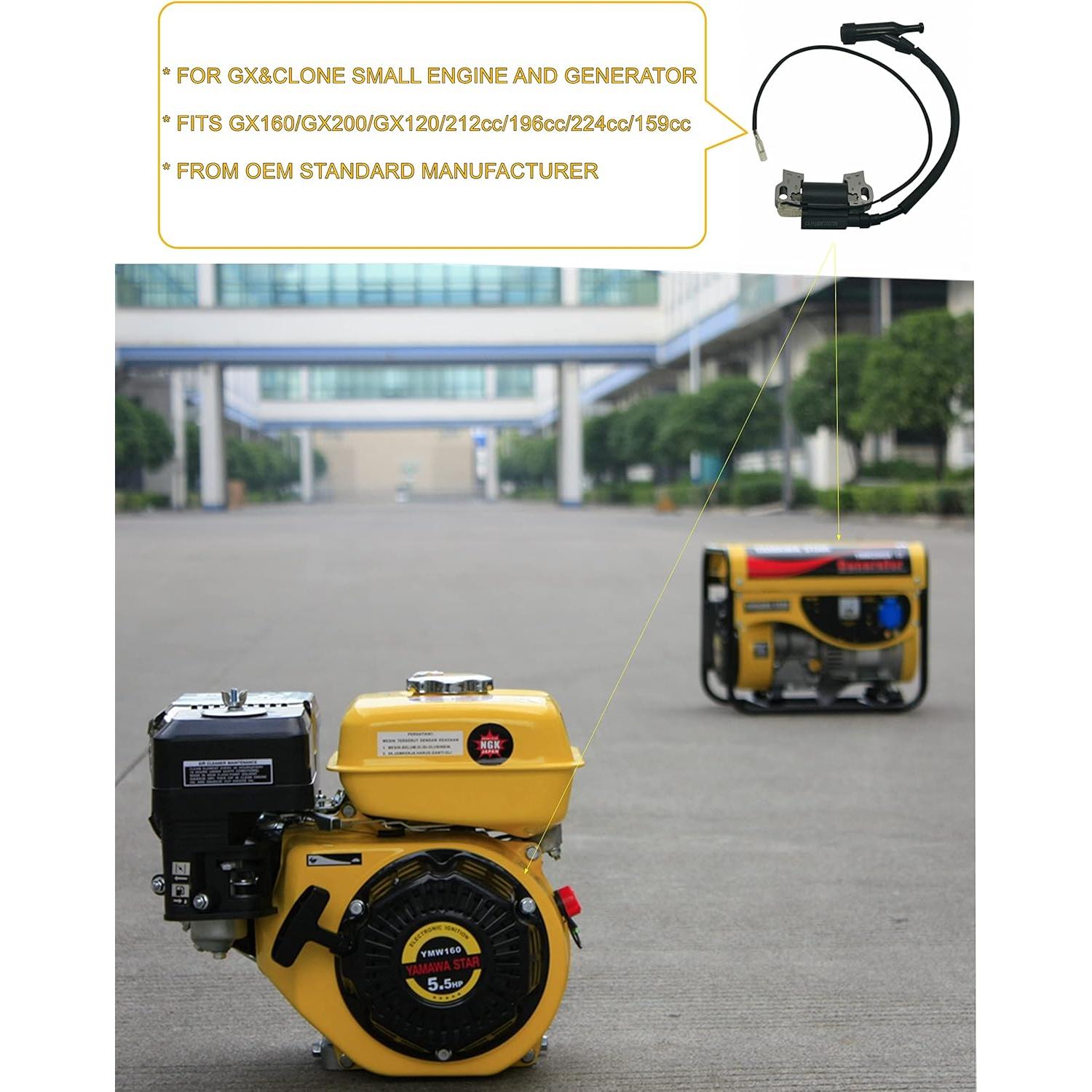 Bobina de Encendido YAMAKATO GX160 para Honda y Clones 5.5hp 6.5hp