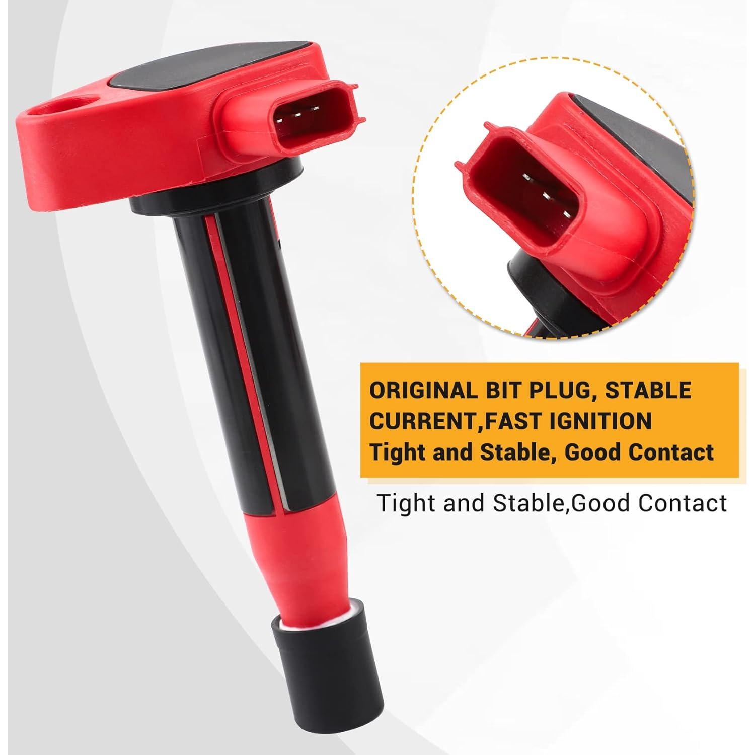 Paquete de Bobinas de Encendido Pindex UF242 y Bujías Iridio