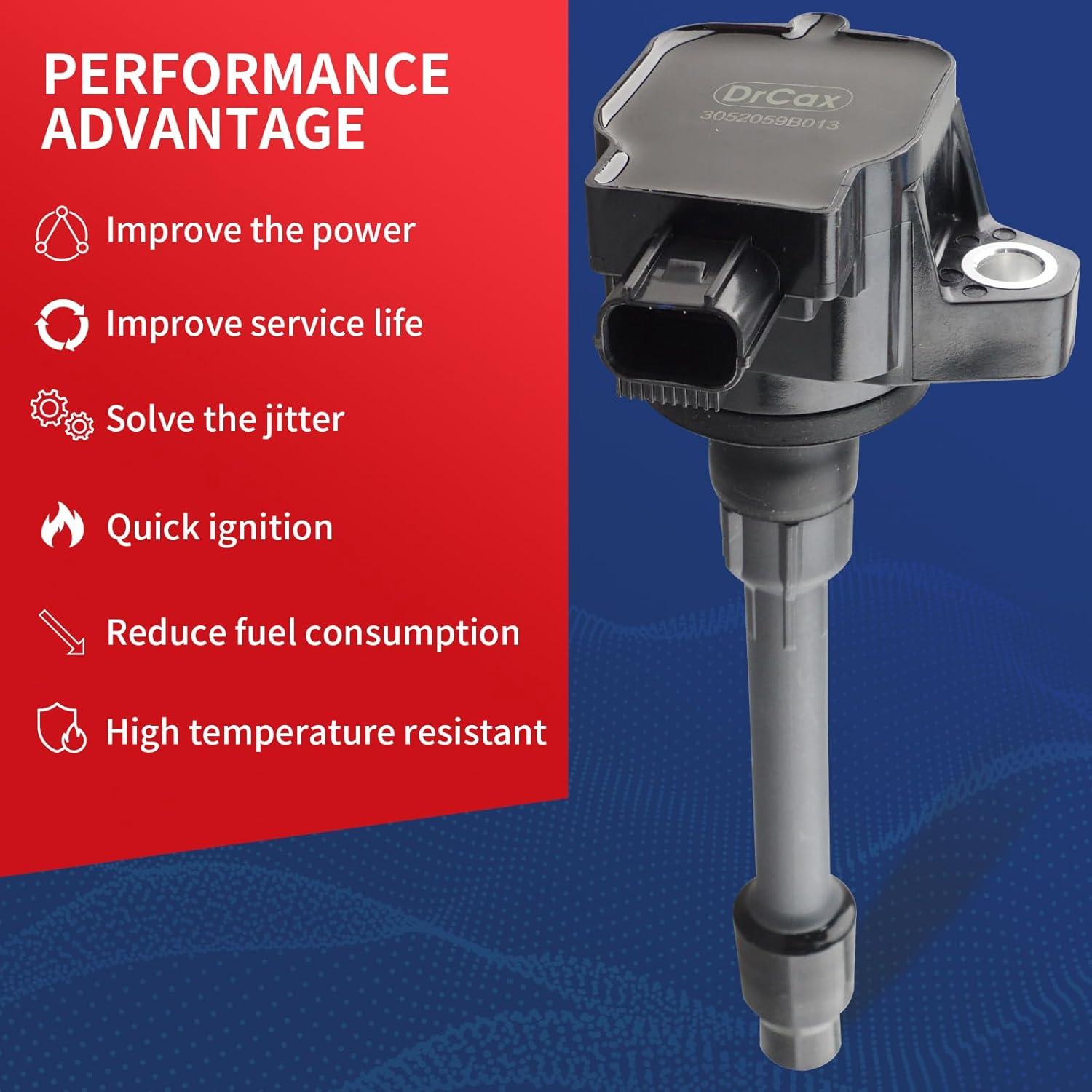 Bobina de Encendido DrCax UF781 Compatible Honda 2017-2021