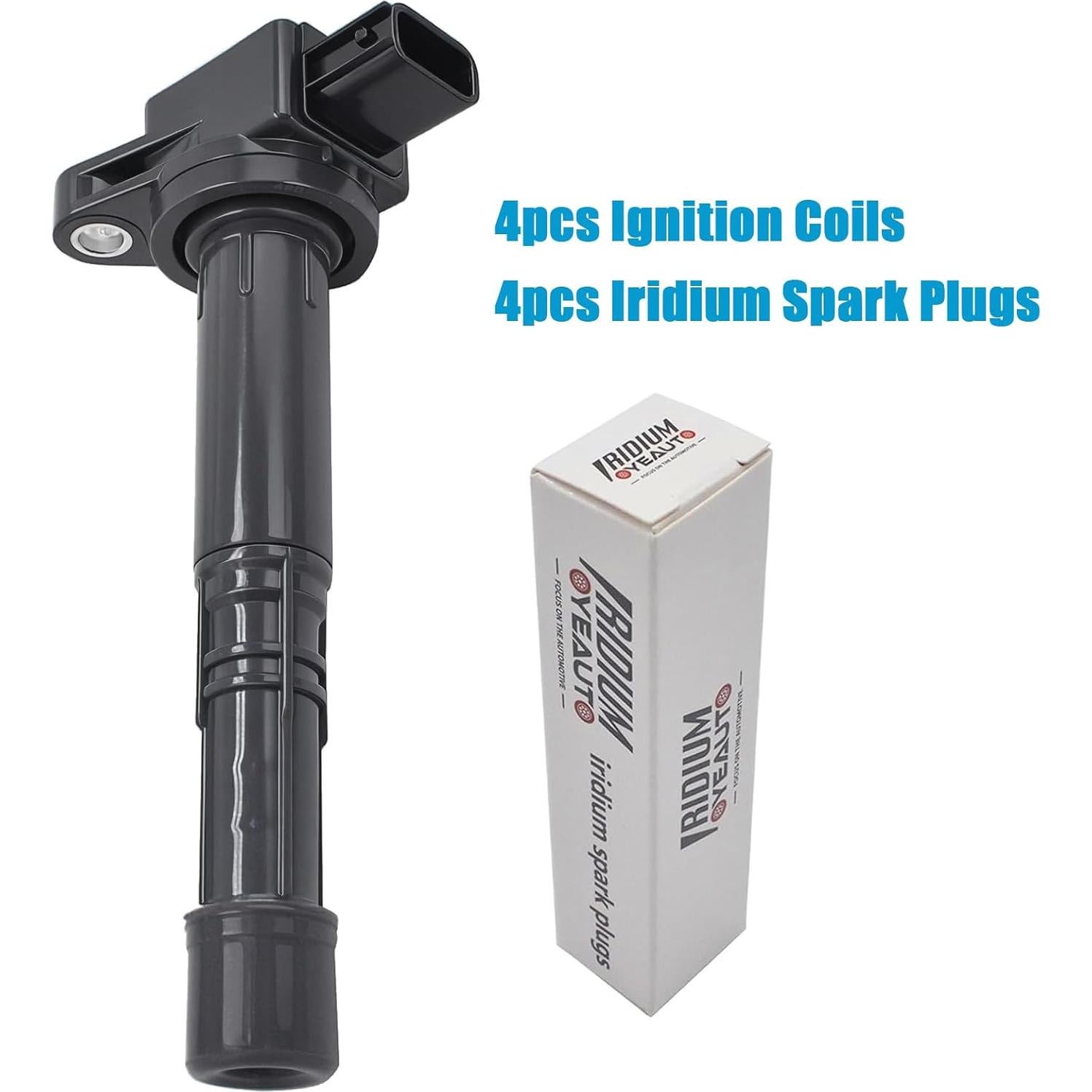 Bobinas de Encendido y Bujías de Iridio OYEAUTO UF311 para Honda y Acura