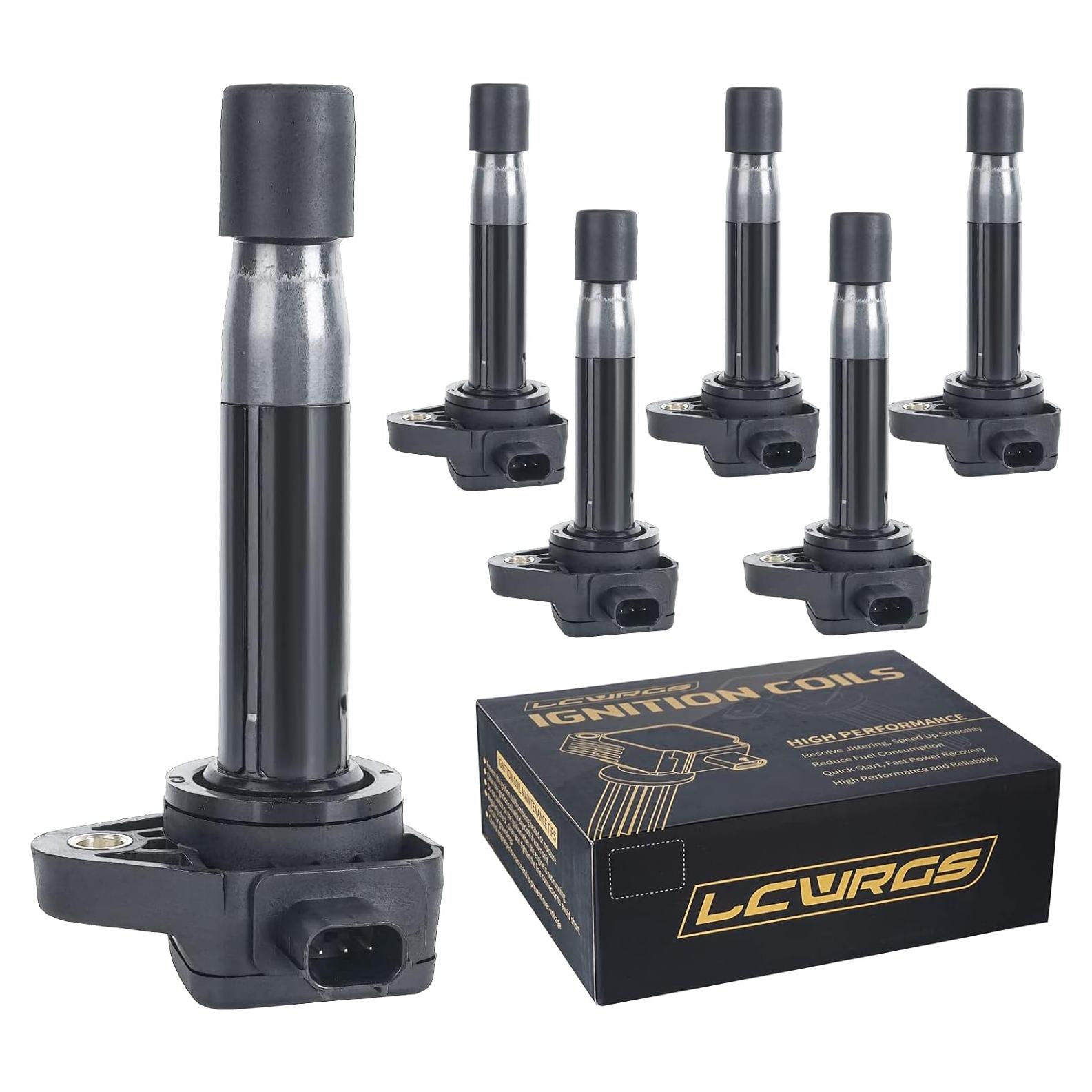 Juego de 6 Bobinas de Encendido LCWRGS para Honda y Acura
