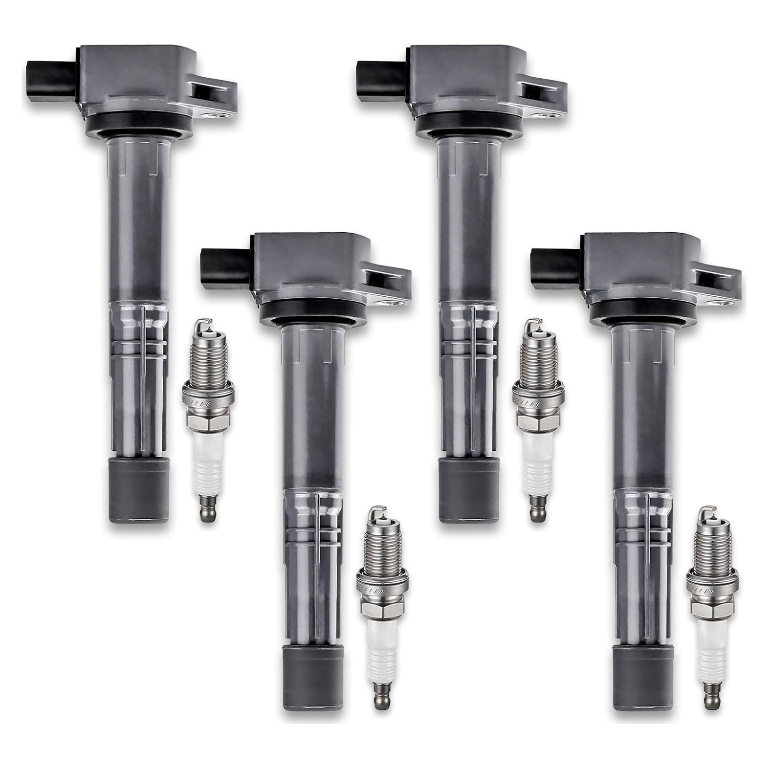 Juego de 4 Bobinas de Encendido y Bujías POHILA 2.4L 2.0L