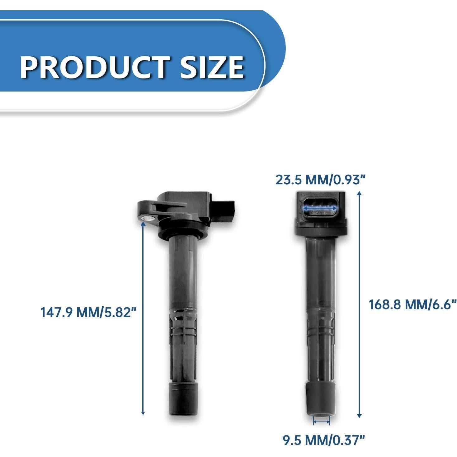 Juego de 4 Bobinas de Encendido y Bujías POHILA 2.4L 2.0L