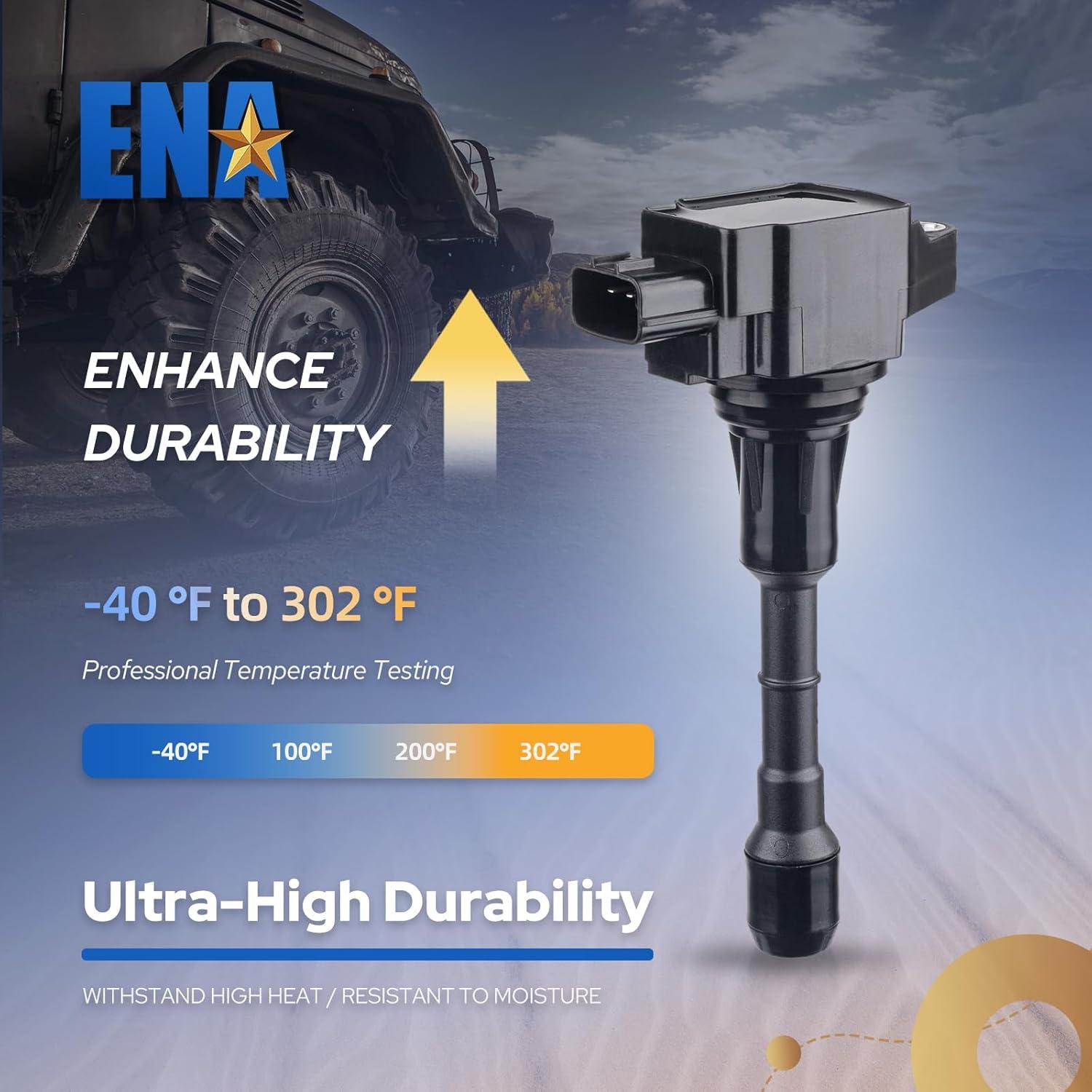 ENA Juego de 6 Bobinas de Encendido para Nissan Infiniti 2.5L 3.5L