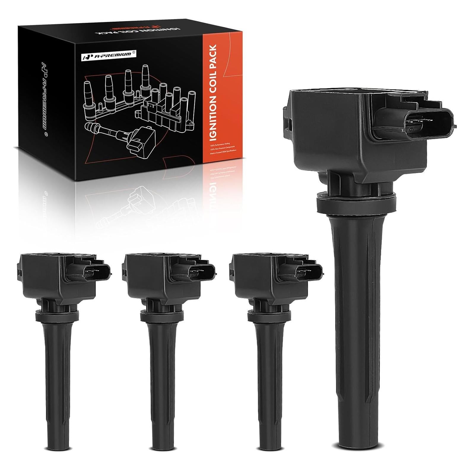 Bobinas de Encendido A-Premium 4PCS para Mazda 3 6 CX-3 CX-5 2012-2023