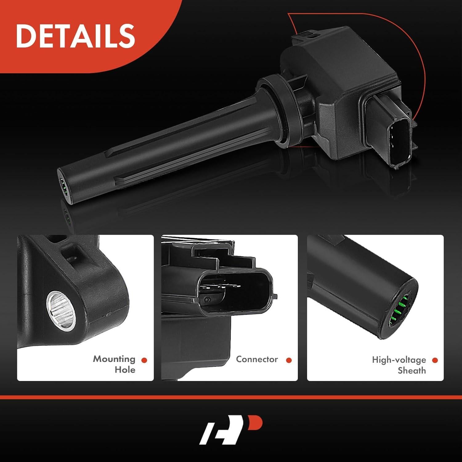 Bobinas de Encendido A-Premium 4PCS para Mazda 3 6 CX-3 CX-5 2012-2023