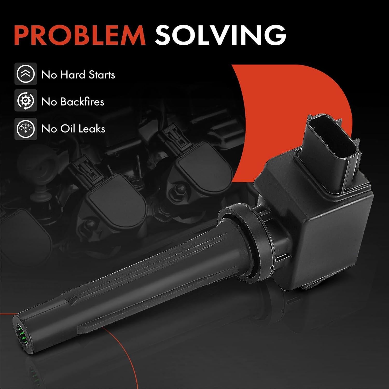 Bobinas de Encendido A-Premium 4PCS para Mazda 3 6 CX-3 CX-5 2012-2023