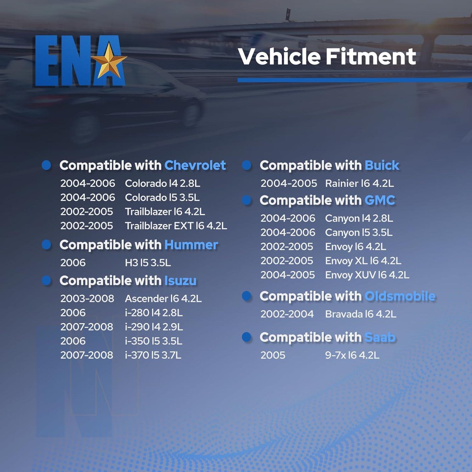Juego de 6 Bobinas de Encendido ENA UF303 para Chevy GMC