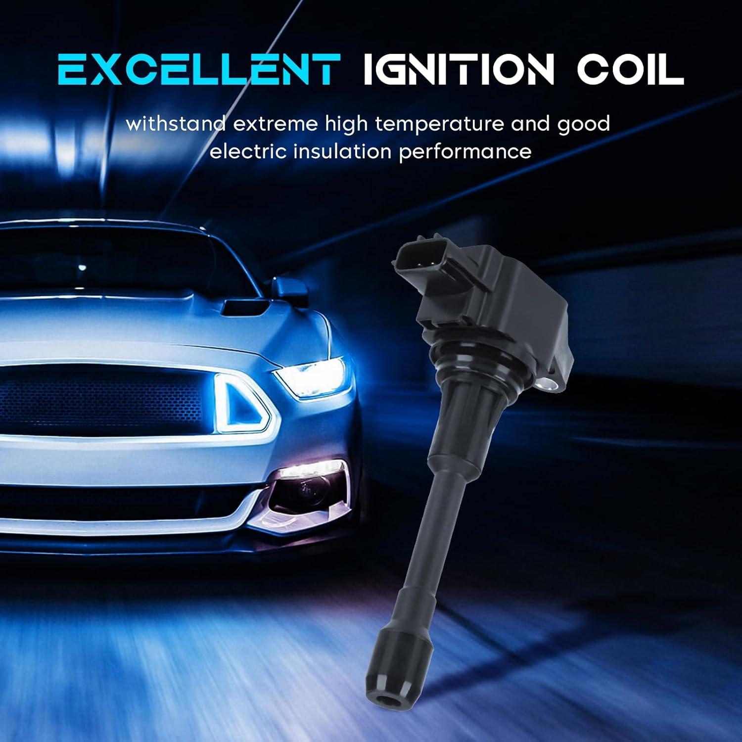 Juego de 6 Bobinas de Encendido Lacarier 3.7L Compatible Infiniti