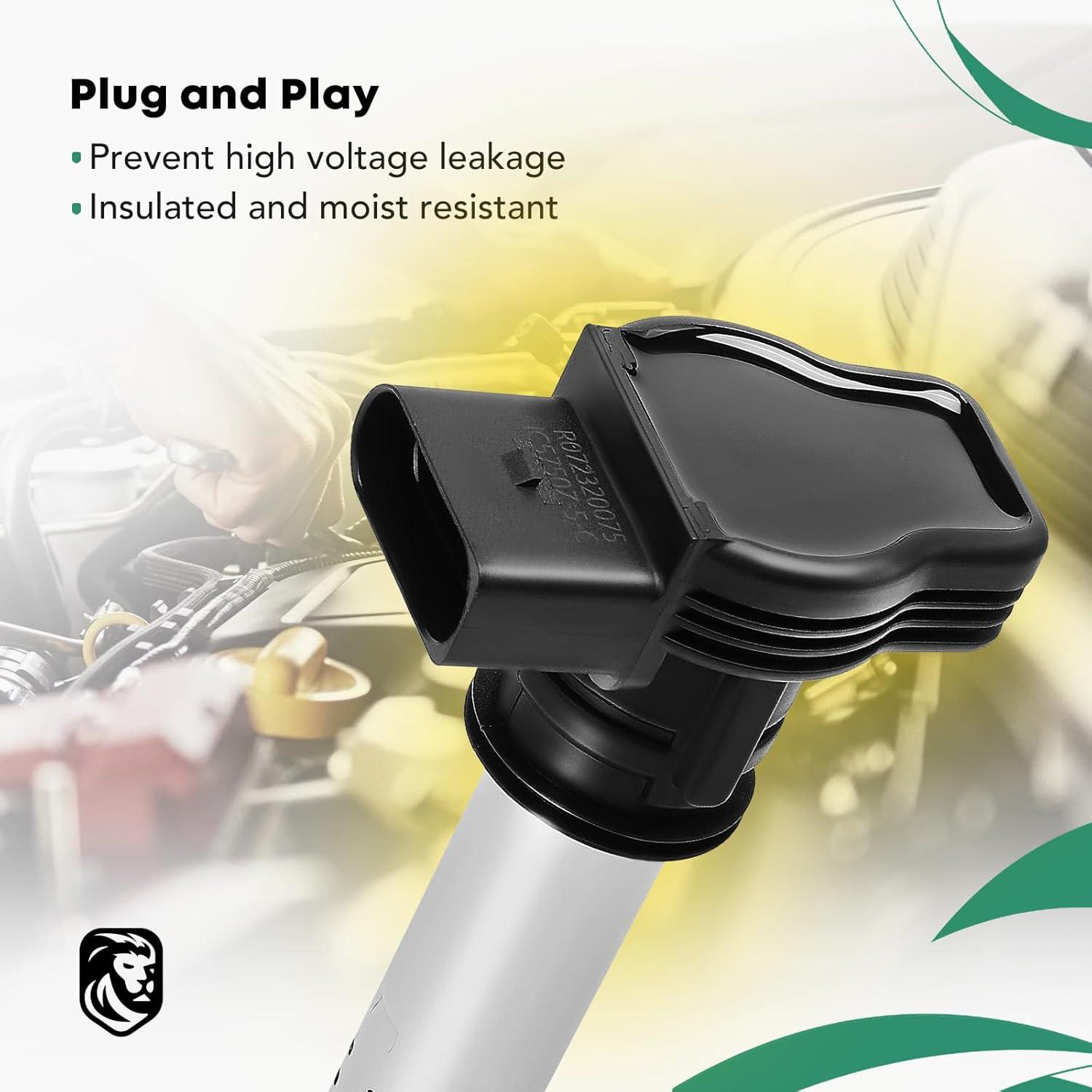 Bobinas de Encendido YHTAUTO para Volkswagen y Audi - 5 Piezas