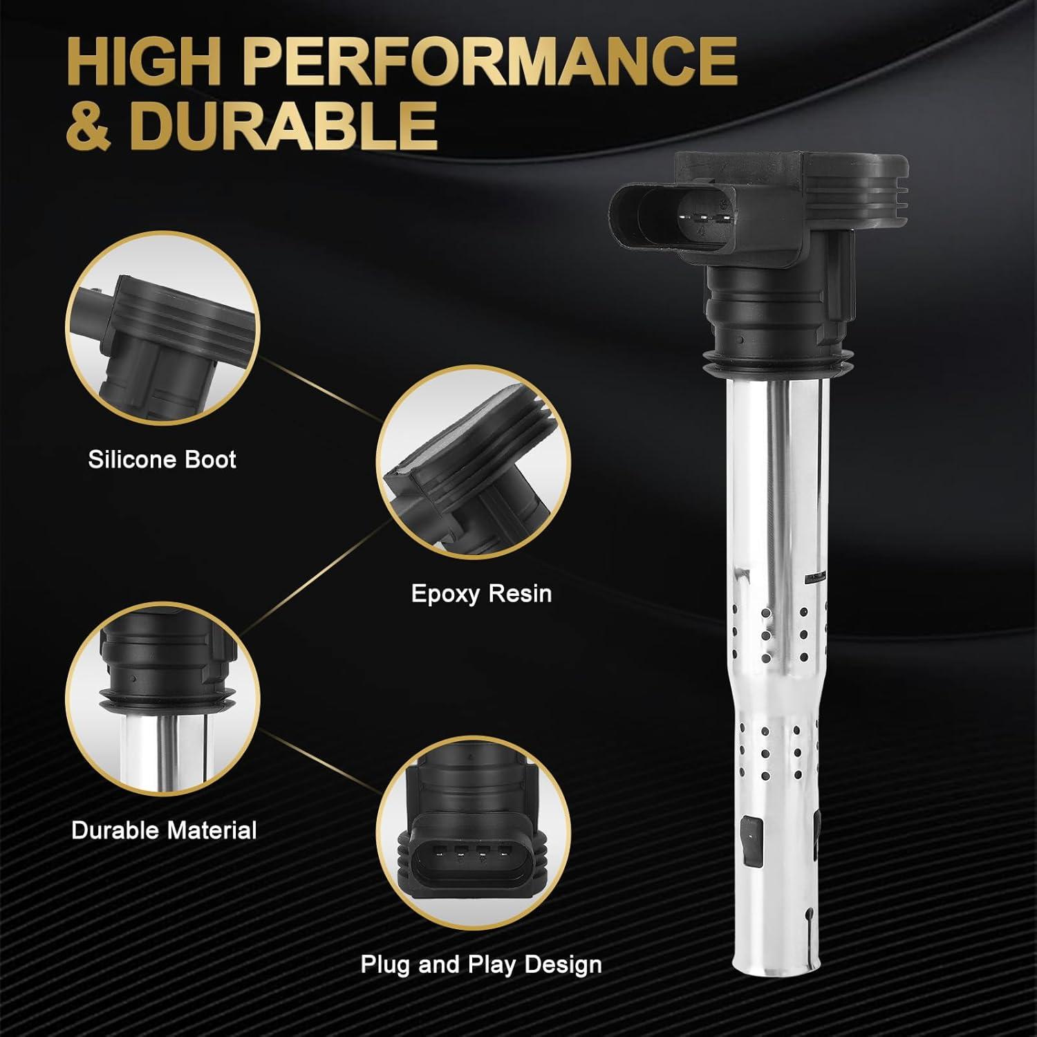 Bobinas de Encendido AXINMOTOO UF575 5PCS para VW y Audi