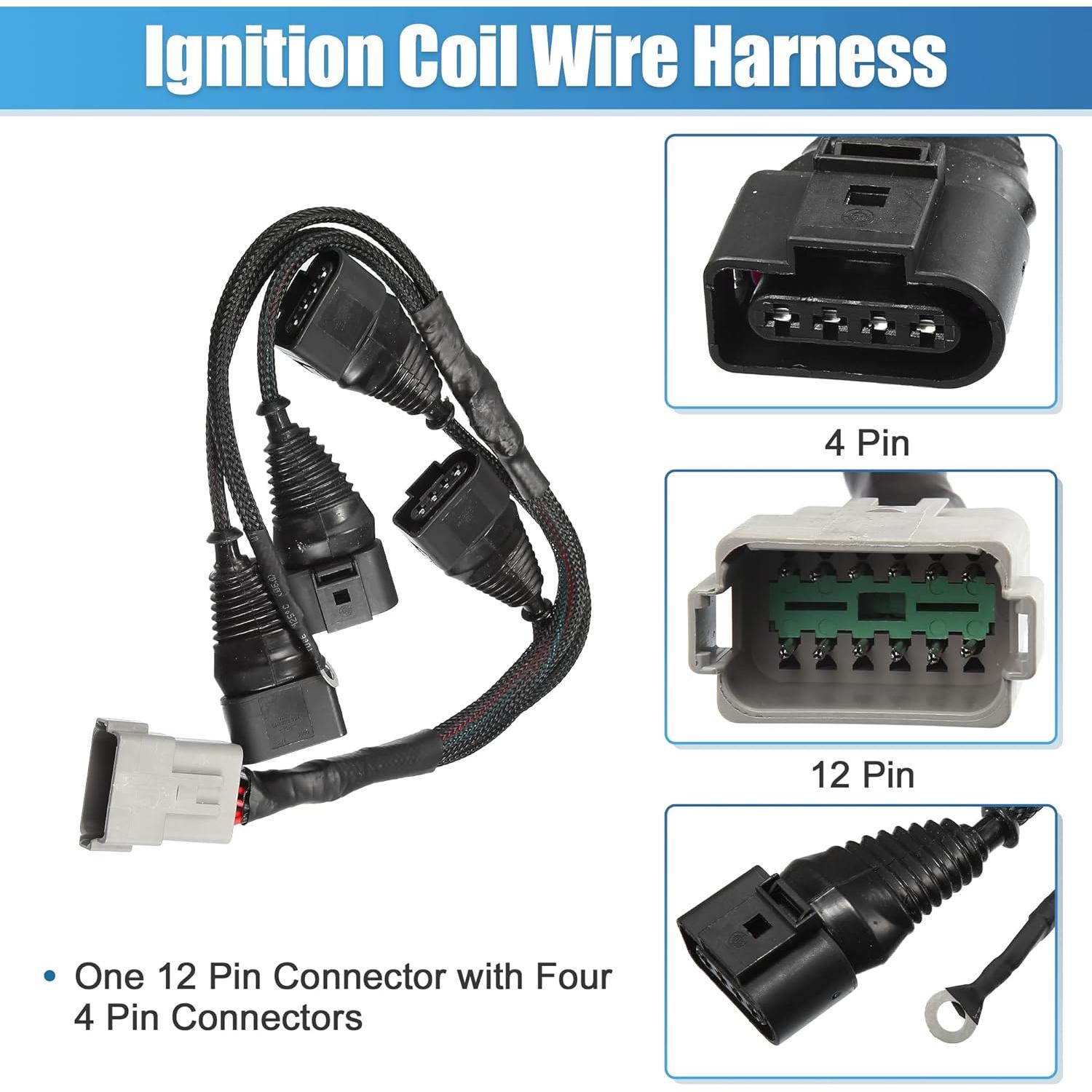 Arnés de Cable de Bobina de Encendido X AUTOHAUX 06B998018T