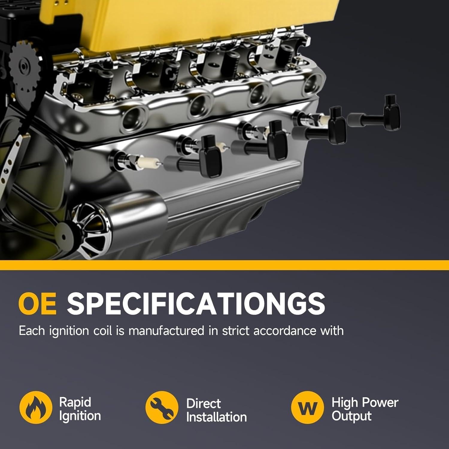 Bobina de Encendido Besuto UF575 y Bujía Iridio Doble 1675