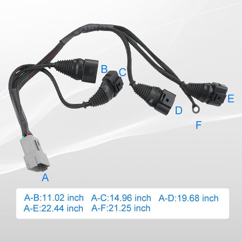 Arnés de Cable de Bobina de Encendido JDMON para Audi y VW