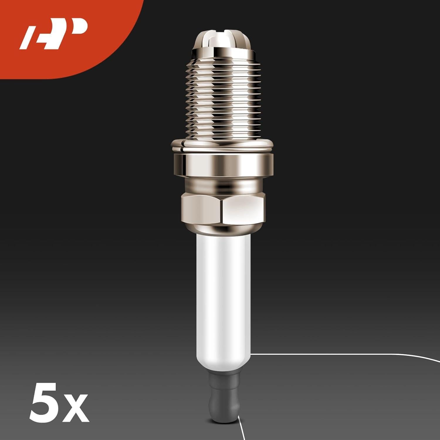 Juego de 10 Bobinas de Encendido y Bujías Iridio A-Premium para Volkswagen