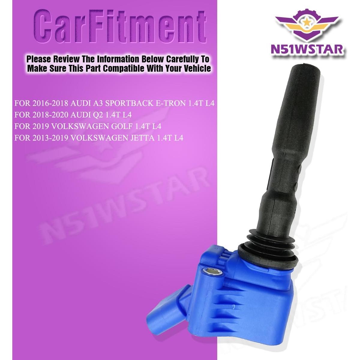 Juego de Bobinas de Encendido N51WSTAR para Audi y Volkswagen