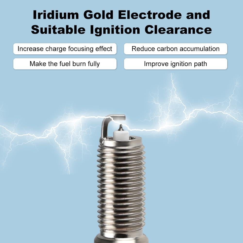 Paquete Bobinas de Encendido y Bujías JDMON para Honda y Acura