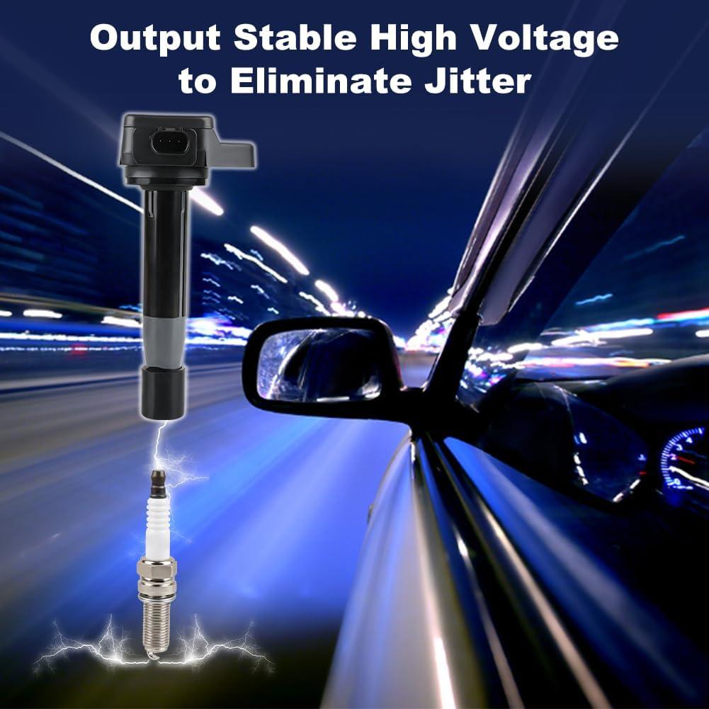 Paquete Bobinas de Encendido y Bujías JDMON para Honda y Acura