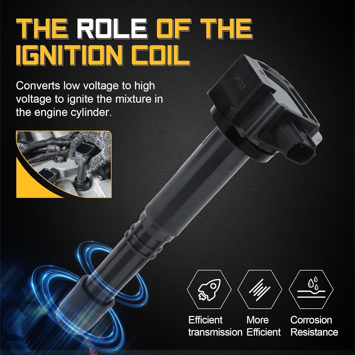 Bobinas de Encendido X4XZ UF712 para Honda y Acura L4 2.4L