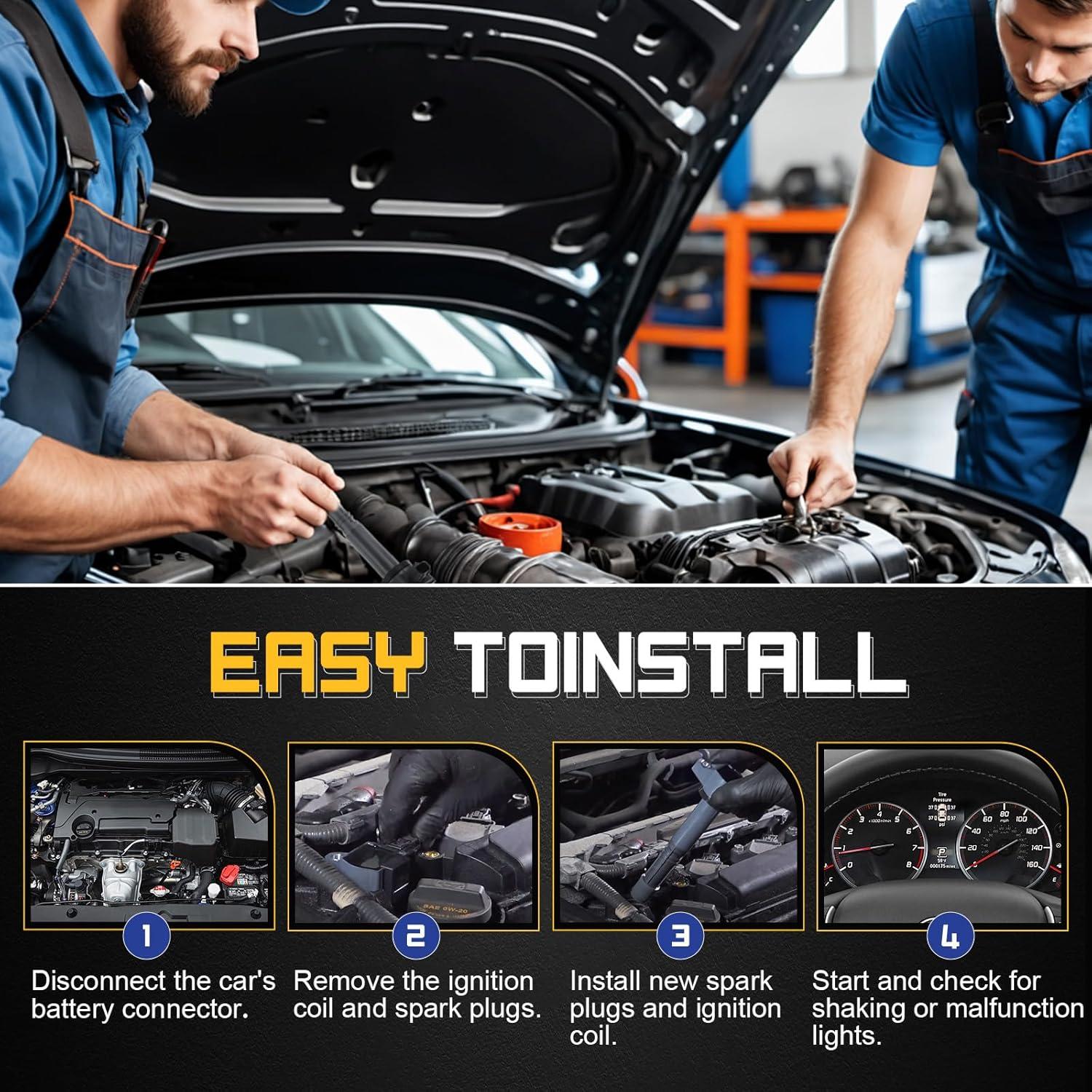 Bobinas de Encendido X4XZ UF712 para Honda y Acura L4 2.4L