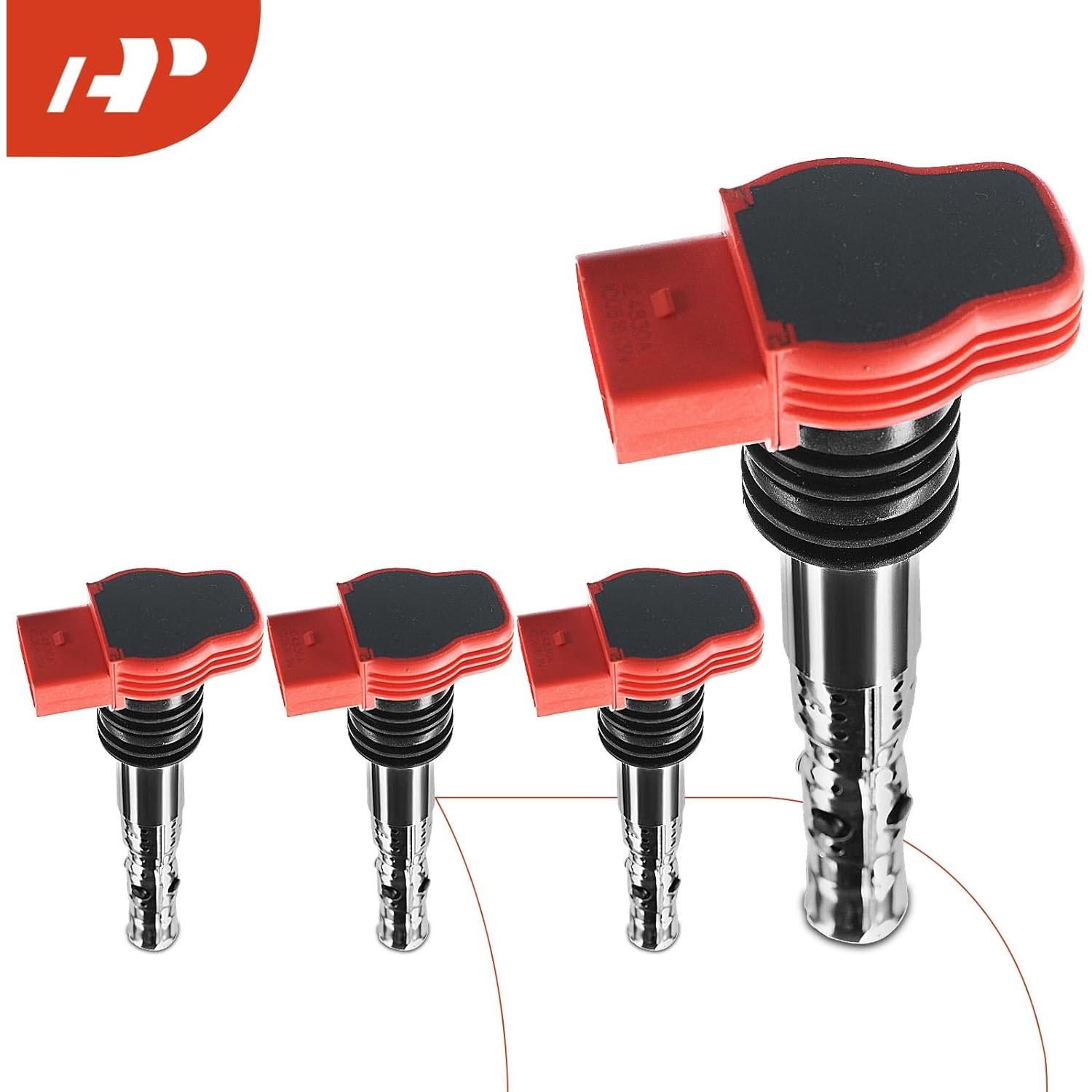 Bobinas de Encendido A-Premium para Audi A4 A6 V6 3.0L 4PC