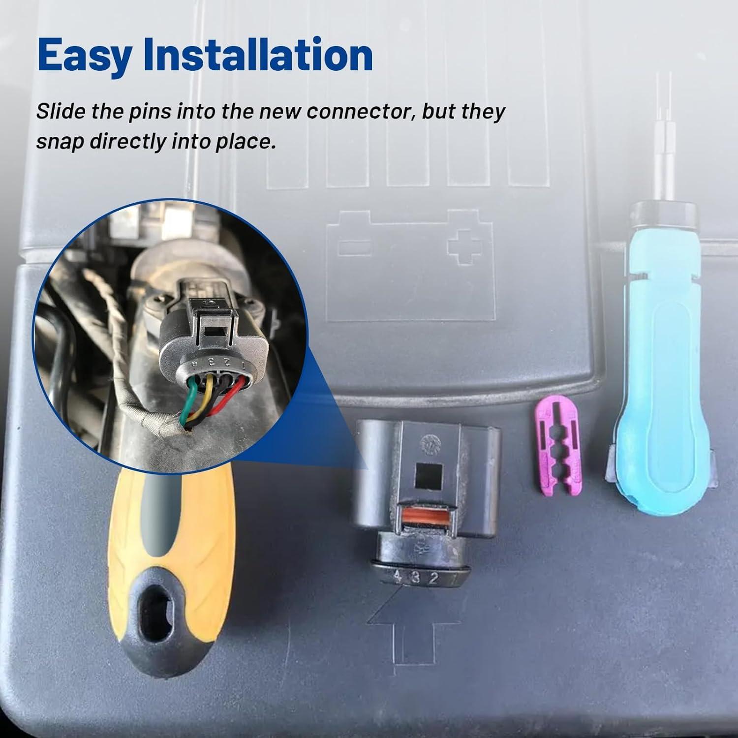 Conector de Bobina de Encendido Anina 4 Pines para VW y Audi