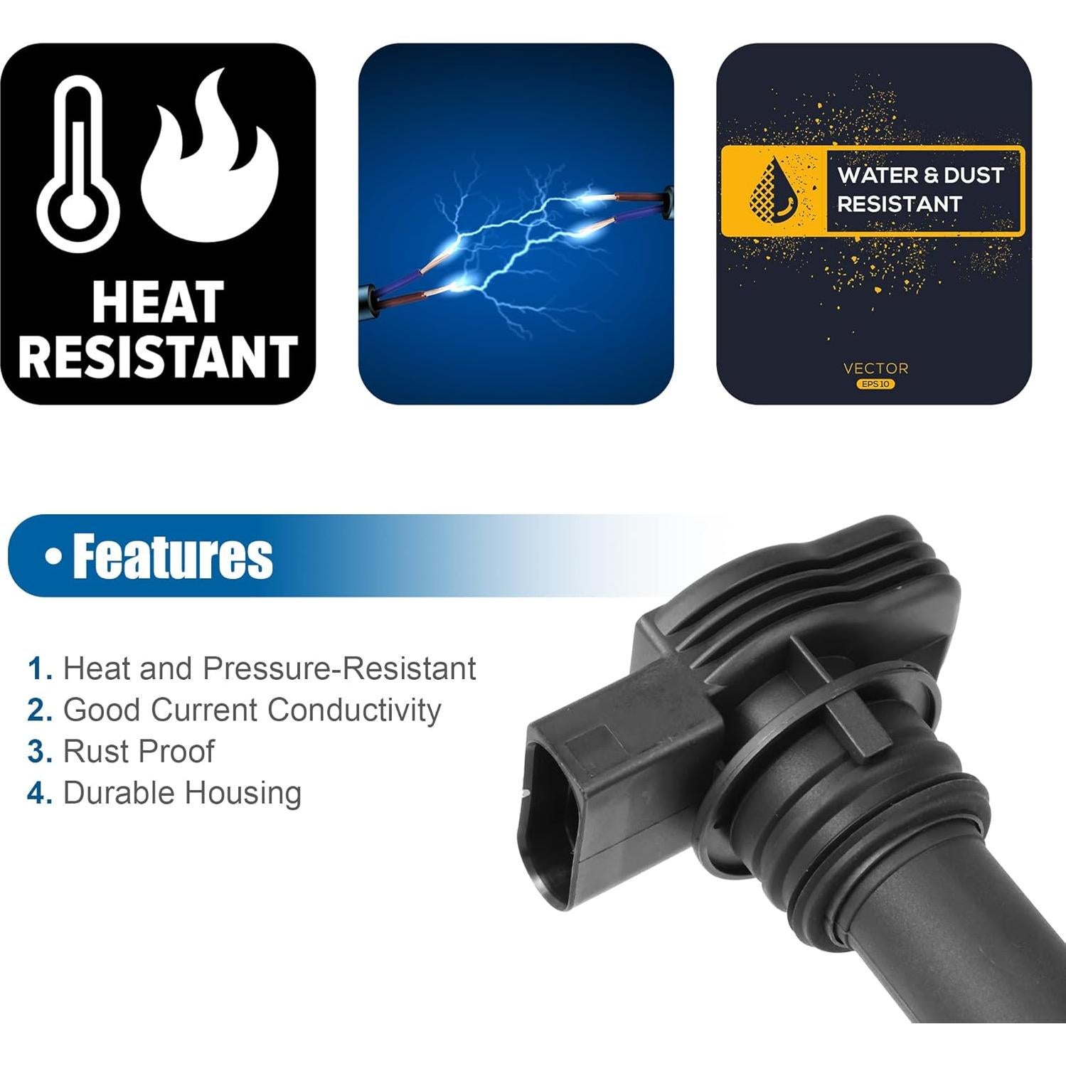 Bobina de Encendido X AUTOHAUX para Audi y VW 2.0L