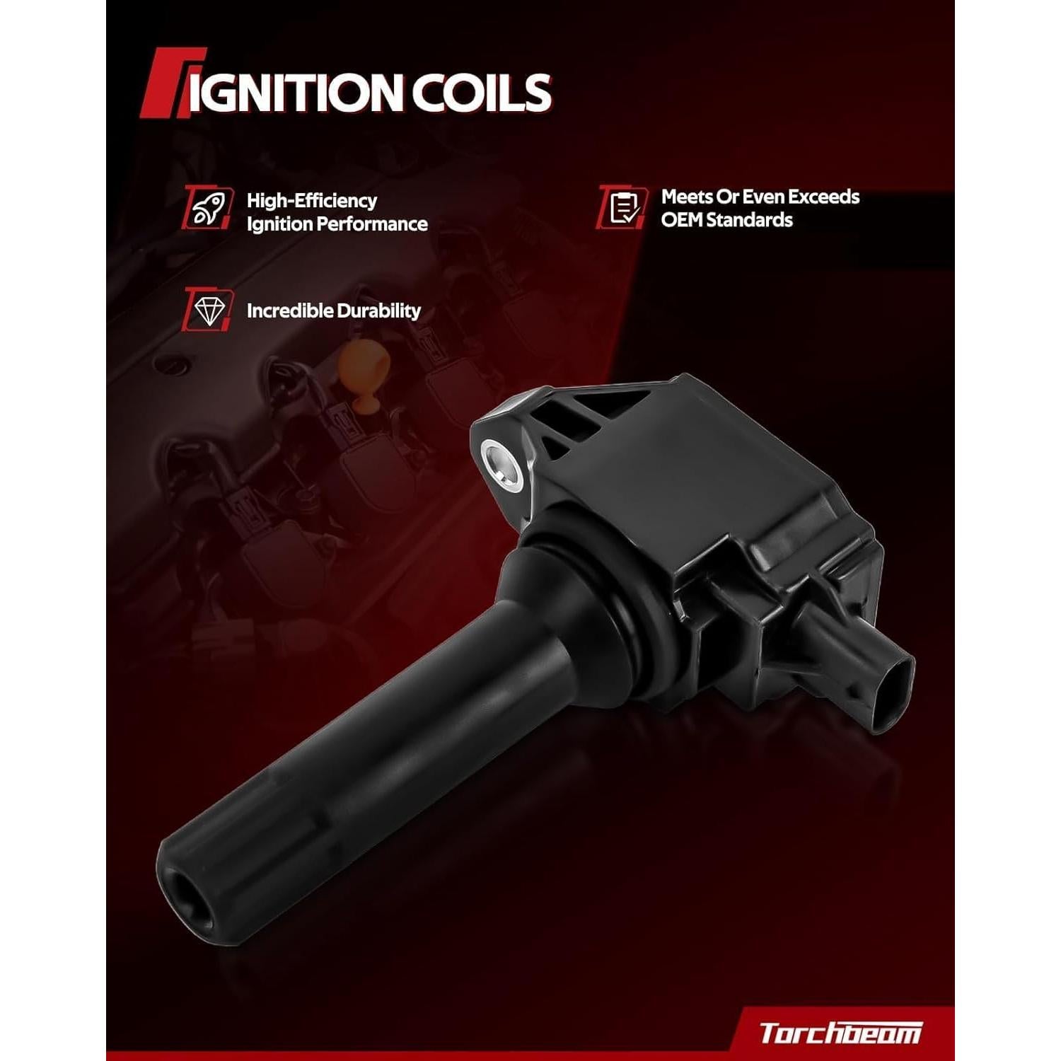 Bobinas de Encendido Torchbeam UF411 para Audi y VW 1.8T