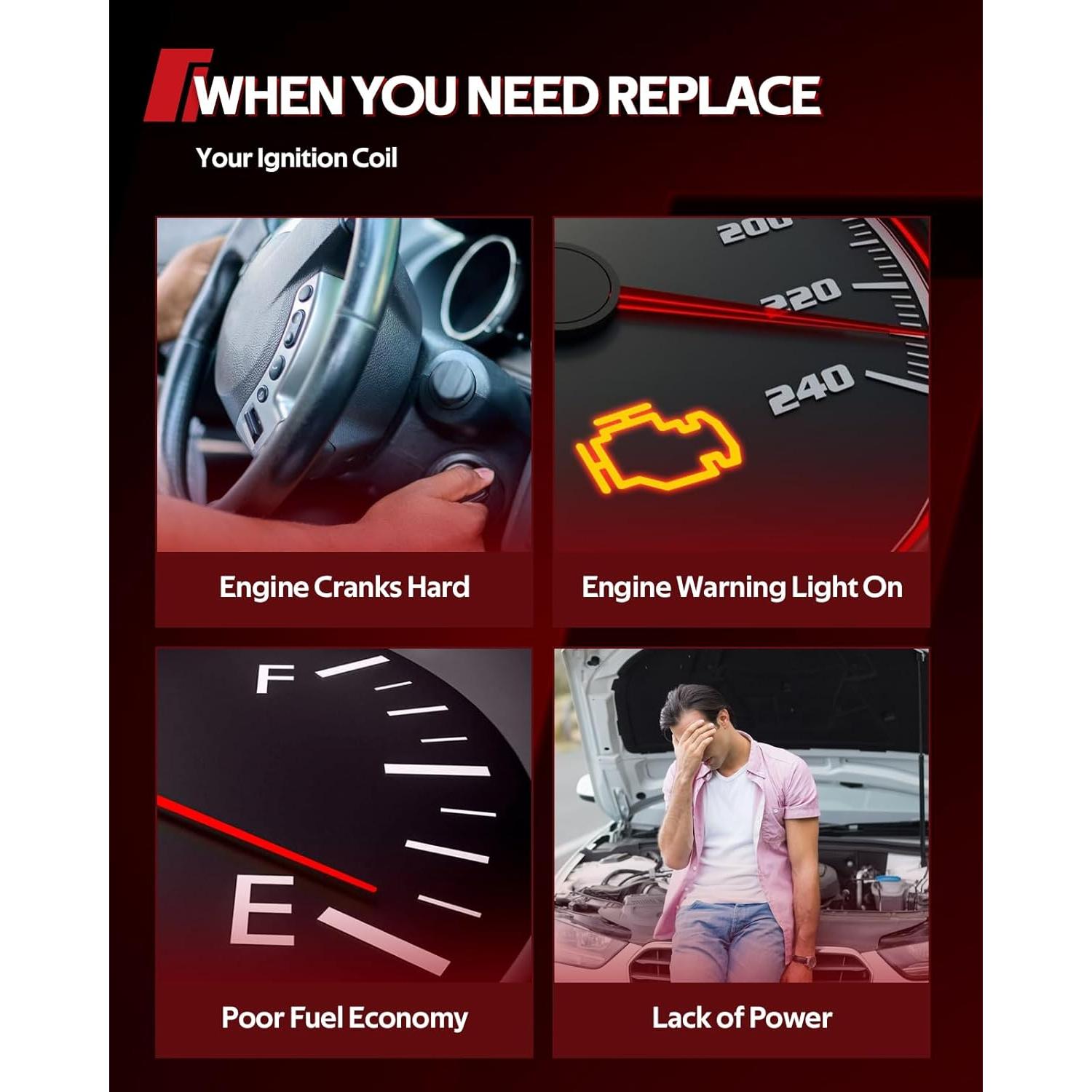 Bobinas de Encendido Torchbeam UF411 para Audi y VW 1.8T