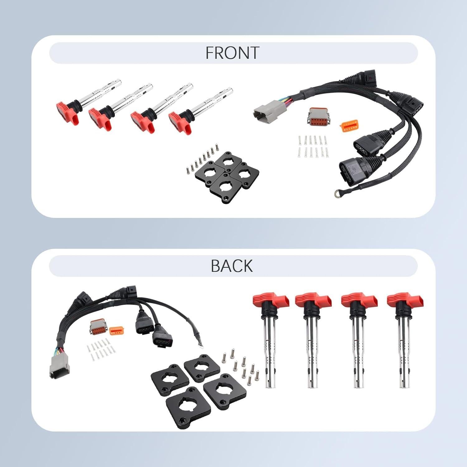 Kit de Conversión Bobinas Encendido 1.8T a 2.0T FSI R8 LIUWEIRACING