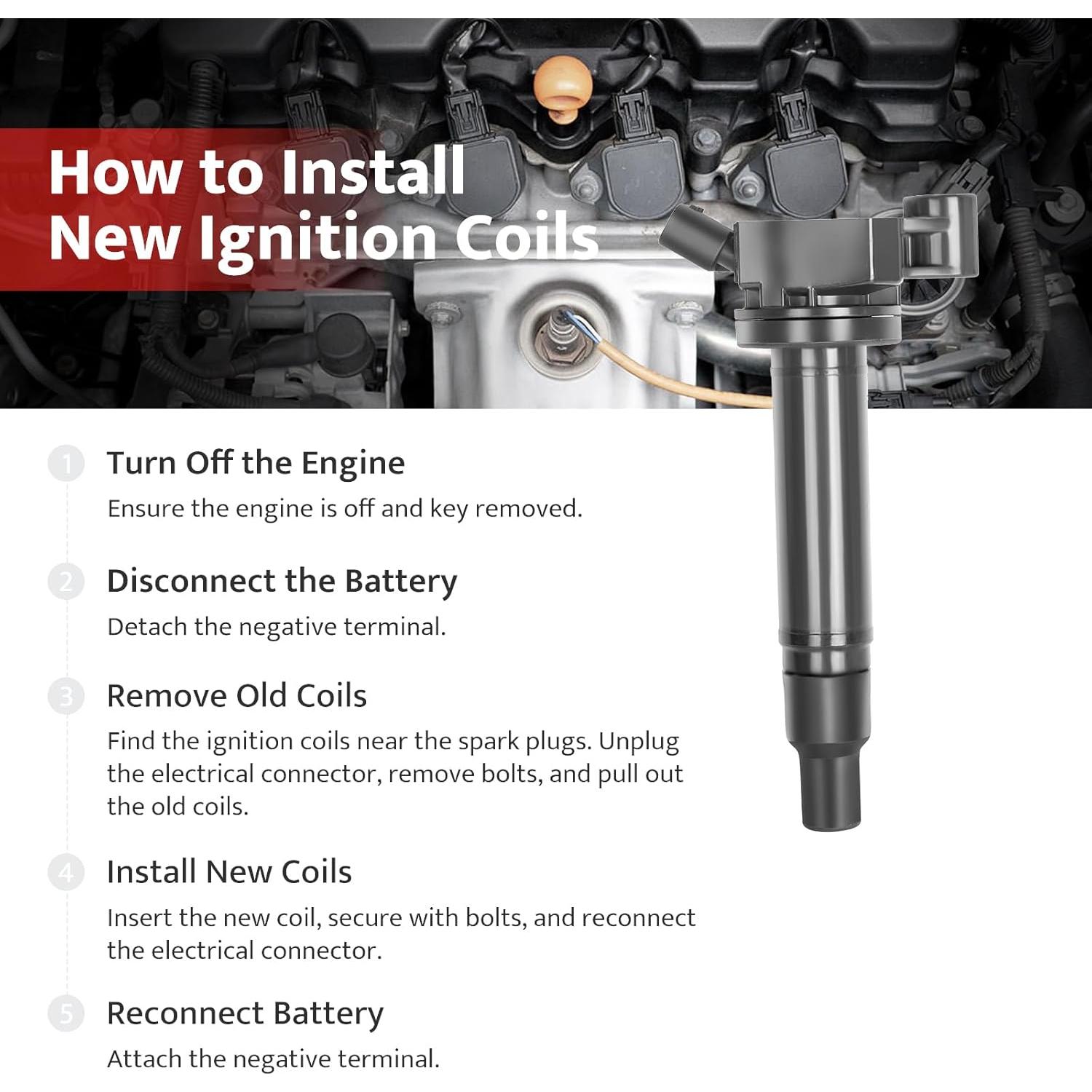 Juego de 6 Bobinas de Encendido y Bujías NPAUTO UF-267