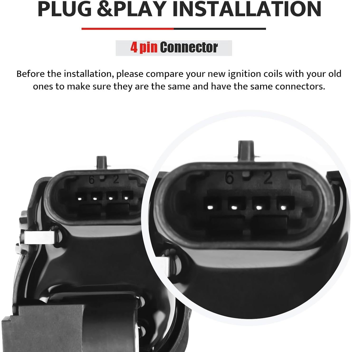 Kit de Bobinas de Encendido y Bujías NPAUTO UF742 para V8 5.3L/6.2L